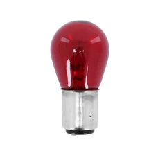 LIGHT BULB 12V 21/5W STANDART P21/5W FOOT BAY15D ROUGE (PARKING LIGHT+BRAKE LIGHT) (SOLD PER UNIT) -FLOSSER