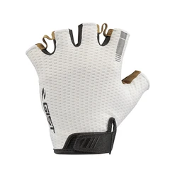 GANTS VELO COURT GIST AIR ETE BLANC L (PAIRE SUR CARTE) AVEC VELCRO -5519