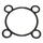 GASKET FOR CYLINDER HEAD FOR PEUGEOT 50 SPEEDFIGHT L,C, (SOLD PER UNIT)  -ARTEIN-