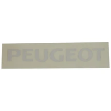 STICKER FOR MOPED PEUGEOT - FOR SEAT or BODY PART - WHITE(150x19mm) -SELECTION P2R