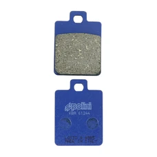 BRAKE PADS -POLINI FOR PIAGGIO 125 LIBERTY, 50 ZIP, 125 VESPA / BENELLI 50 491 RR / SYM 50 SYMPHONY, 125 SYMPHONY / PEUGEOT 125 TWEET (L 35.5mm - H 48.8mm - thk7mm) (174.0014) (FOR RACE)