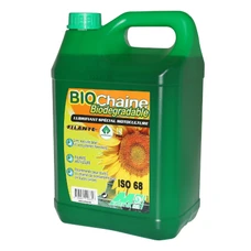 HUILE DE CHAINE TRONCONNEUSE MINERVA BIO CHAINE 68 SPECIALE BIODEGRADABLE (5L) (100% MADE IN FRANCE)