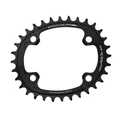 CHAINRING FOR MTB - 4 Arms- SINGLE 32T.TA ONEØ 96 OVALUTION ALUMINIUM MATT BLACK- FOR SHIMANO SLX7000/ XT8000/ XTR9000 10/11/12SPEED.Except for Shimano chain 12 speed