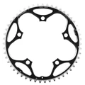 CHANRING FOR ROAD BIKE-5 arms- 51T. Ø130 -OUTER- BLACK -ALUMINIUM- 7075 STRONGLIGHT 9/10 Speed (SHIMANO TYPE)