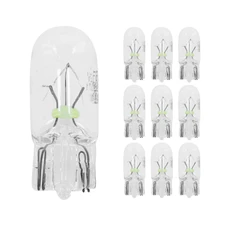 AMPOULE/LAMPE STANDARD 12V 3W CULOT W2,1x9,5d NORME W3W T10 WEDGE BLANC (COMPTEUR ET CLIGNOTANTS) (BOITE DE 10) -FLOSSER