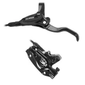 DISC BRAKE KIT- HYDRAULIC FOR MTB- CLARKS CLOUT CLARKS BLACK FRONT - DUAL PISTON HOSE 1000mm with adapter ( without disc)