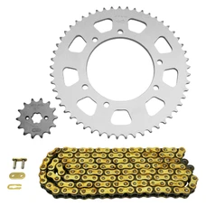 KIT CHAINE ADAPTABLE DERBI 50 SENDA DRD X-TREME 2002>2005, X-RACE 2004>2005, SM SM1 2000>2001  420  14x53  (DIAM COURONNE 105/125/8.5)  (DEMULTIPLICATION ORIGINE)  -AFAM-