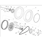 Roue arrière