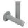 REVETEMENT POIGNEE PROGRIP MOTO OFF ROAD 793 SIMPLE DENSITE GRIS CLAIR CLOSED END 115mm (CROSS/MX) (PAIRE)