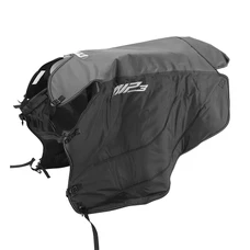 TABLIER COUVRE JAMBES ORIGINE PIAGGIO 300-350-500 MP3 LT 2016> NOIR -605576M011