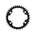 CHANRING FOR ROAD BIKE- 36T. Ø 110 - 4 ARMS "INNER" SHIMANO TIAGRA 4700 10 Speed