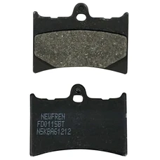 PLAQUETTE DE FREIN NEWFREN POUR APRILIA 125 AF1 EUROPA 1990>1992 AV, 125 RS 1992>2005 AV / KTM 125 EXC 1987> AV-AR, 250 MX AV/AR  (L 67.5mm - H 51mm - P 7mm)  (FD0115BT)  (TOURING ORGANIQUE)