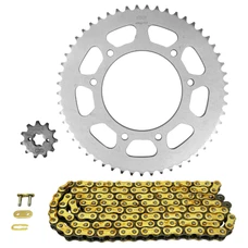 KIT CHAINE ADAPTABLE DERBI 50 SENDA DRD SM PRO 2005>2016  420  11x53  (DIAM COURONNE 102/125/8.5)  (DEMULTIPLICATION ORIGINE)  -AFAM-