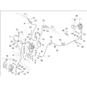 Tuyaus du freins - Etriers de frein (ABS)