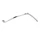 BORDURE DE TABLIER AVANT DROIT CHROME ORIGINE PIAGGIO VESPA 50-125 PRIMAVERA 2013>, SPRINT 2014> -673639