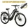 VELO ELECTRIQUE/VAE CITY 28 LEADER FOX BARNET FEMME GRIS 9V MOTEUR CENTRAL BAFANG M510 36V 95Nm BATTERIE 20Ah (16,5'' - H42cm - TAILLE S - POUR ADULTE DE 158cm à 168cm)
