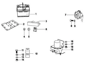 Relais - batterie - avertisseur sonore