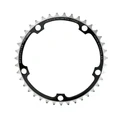 CHAINRING FOR ROAD BIKE- 5 Arms- 39T.Ø 135 -INNER- ALUMINIUM BLACK- 7075 TA VENTO -CAMPAGNOLO TYPE- 9/10Speed.