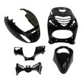 CARROSSERIE/CARENAGE SCOOT ADAPTABLE PIAGGIO 50 ZIP SP NOIR BRILLANT (KIT 5 PIECES)  -P2R-