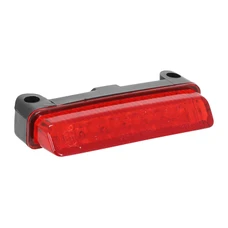 TAIL LIGHT UNIVERSAL REPLAY -WITH LEDS-BAR SHAPED - -RED- WITH STOP LAMP (6 LEDS -RED) (L78mm, H25mm) -CEE APPROVED