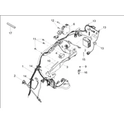 Circuit electrique arrière