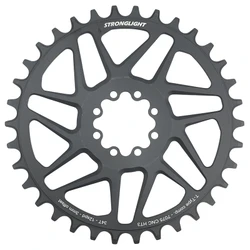 PLATEAU VTT DIRECT MOUNT 8 TROUS POUR SRAM X01/XX1 STRONGLIGHT MONO ALU HT3 NOIR 34DTS - 12V. NARROW WIDE