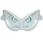 DOUBLE OPTIQUE SCOOT REPLAY RR8 POUR MBK 50 NITRO 1997>2012/YAMAHA 50 AEROX 1997>2012 BLANC AVEC LEDS BLANCHES
