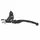 POIGNEE/LEVIER D'EMBRAYAGE MOTO ON ROAD DOMINO F.28 RACING ALU GAUCHE NOIR (LEVIER REPLIABLE)
