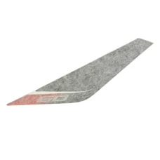 DECAL- LEFT FRONT PANEL - FOR ORANGE/WHITE/GREY BIKE "PIAGGIO GENUINE PART" APRILIA 50 SR MOTARD 2011>  -677057-