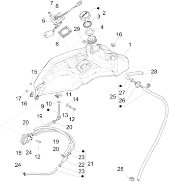 Réservoir carburant