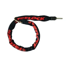 ANTIVOL VELO CHAINE A BOUCLE POUR FER A CHEVAL PLUG TRELOCK ZR455 NOIR CABLE 1.40M DIAM 8 mm (PROFONDEUR PLUG FIXATION 50 mm ET DIAM 9.6 mm)