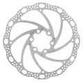 DISQUE DE FREIN ROUTE / VTT 6 TROUS TEKTRO 160mm ARGENT (MONTAGE ATELIER)