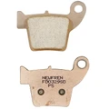 PLAQUETTE DE FREIN NEWFREN POUR HONDA 250 CRF R 2004> AR, 450 CRM X 2007> AR / FANTIC 50 CABALLERO 2010> AR / APRILIA 450 MXV 2009> AR (L 60.5mm - H 44mm - P 9.5mm) (FD0329SD) (DIRT METAL FRITTE)