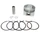 PISTON FOR SCOOT PEUGEOT 50 KISBEE 4STROKE/KYMCO 50 AGILITY 4STROKE (Ø 39mm - PIN Ø 13mm) -P2R