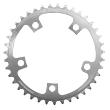 CHANRING FOR ROAD BIKE-5 arms- 39T. Ø110 CAMPAGNOLO ULTRA TORQUE "INNER" SILVER -ALUMINIUM- 7075 STRONGLIGHT 10 Speed