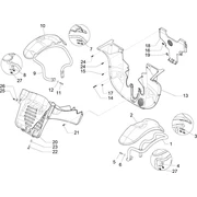 Logement roue - Garde boue