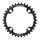 PLATEAU VAE/E-BIKE 4BRA D.104 POUR BOSCH / BROSE / YAMAHA / BAFANG / SHIMANO /SRAM STRONGLIGHT 34DTS MONO NOIR ALU 7075 NARROW WIDE 12/11/10V.