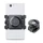 SUPPORT SMARTPHONE/TELEPHONE SCOOTER SP CONNECT PACK/KIT FIXATION UNIVERSELLE NOIR (RETROVISEUR) (DIAM 10-16 mm) SPC+
