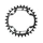 CHAINRING FOR MTB -4 ARMS 30Teeth. Ø94 SRAM 11 SPEED BLACK X-SYNC