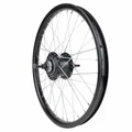 ROUE VTT / CARGO / VAE / E-BIKE / LONGTAIL 20" ER20 ARRIERE NOIR DOUBLE PAROI MOYEU NEXUS 7V FREIN CENTERLOCK 36 RAYONS INOX (J.40625)