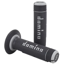 GRIP- DOMINO ORIGINAL- OFF ROAD A02041 BLACK/GREY (118mm) (PAIR)