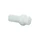 NYLON NUT FOR MAIN ENGINE SPRING-FOR MOPED PEUGEOT 103 SP, MVL, VOGUE   -SELECTION P2R-