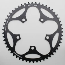 CHANRING FOR ROAD BIKE-5 arms- 52T. Ø110 -OUTER- DURAL BLACK STRONGLIGHT (SHIMANO TYPE 8/9 Speed)