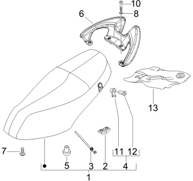 Selle/sieges - Trousse à outils