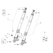 Fourche Av. Ohlins