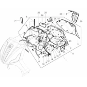 Coffre avant - Contre-tablier