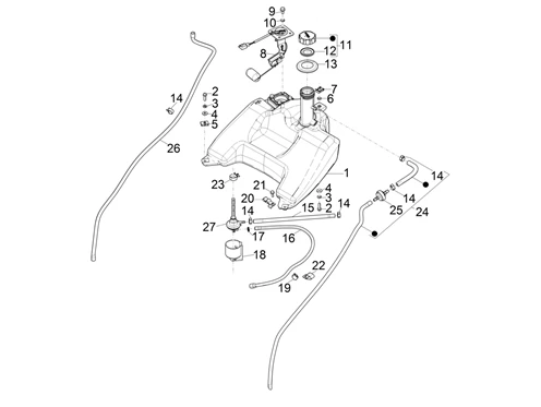 Réservoir carburant
