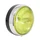 PHARE/PROJECTEUR CYCLO UNIVERSEL ROND NOIR ENTOURAGE CHROME VITRE JAUNE DIAM 140 mm (AMPOULE BA20D) -SELECTION P2R