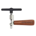 OUTIL DERIVE CHAINE WOOD VELO 8/9/10/11/12V. MANCHE BOIS POUR SHIMANO ET AUTRES NEWTON (SUR CARTE)