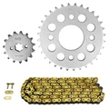 CHAIN AND SPROCKET KIT FOR SKYTEAM 125 SKYMAX 2010>2015  420  15x32 (SPROCKET Ø 50/80/10.25)  (OEM SPECIFICATIONS)  -AFAM-